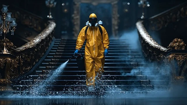 Crime Scene Cleaner in Action