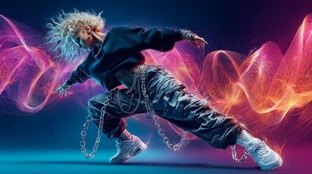 Sportswear Fashion Advertisement Modern Athletic Aesthetic