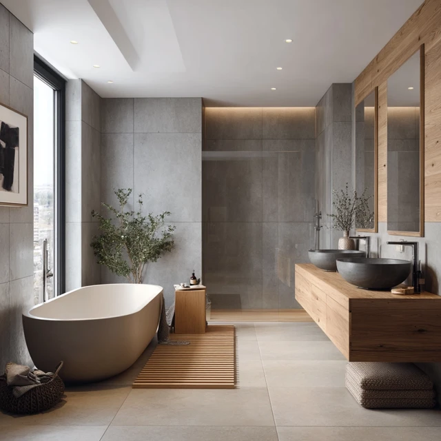Modern Minimalist Bathroom Design Inspiration