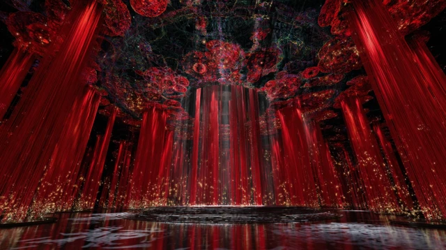 Fractal Opera Stage SciFi Art