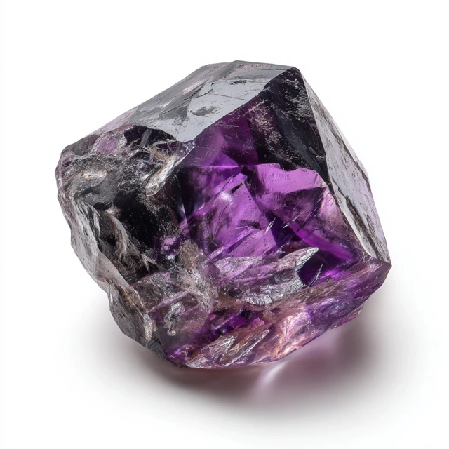 Magical Gemstone Black and Purple Energy