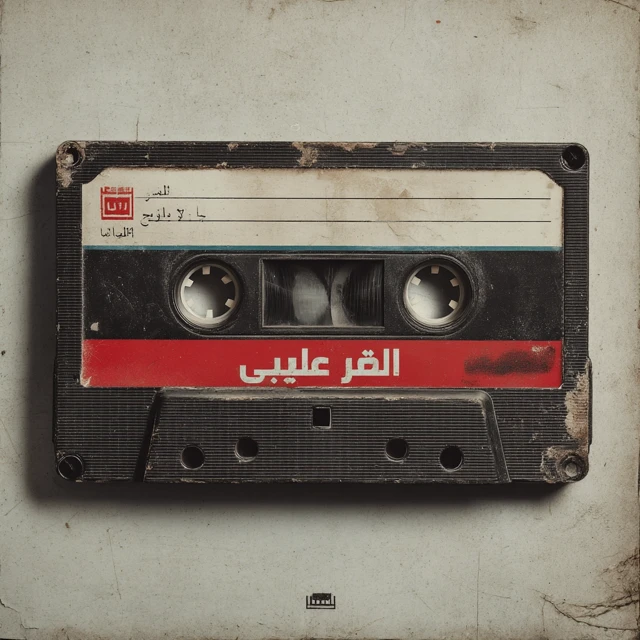 Arabic Retro Songs Album Cover Cassette Tape