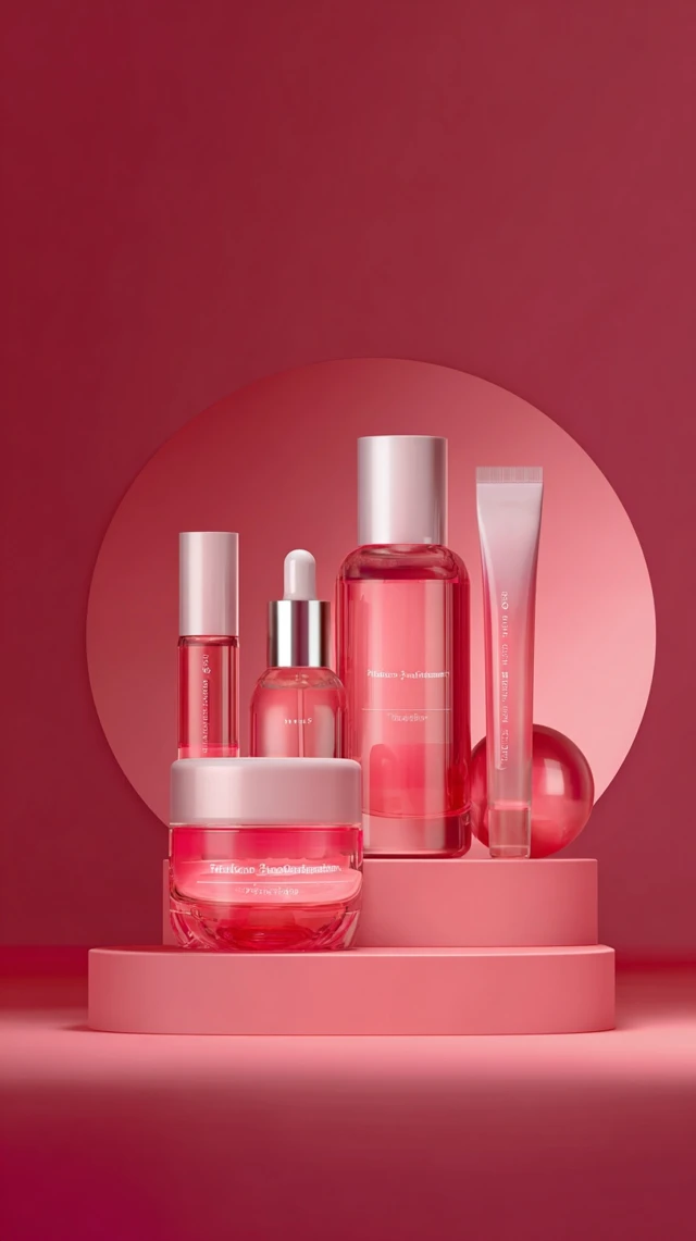 Designer Cosmetics Kit Skincare Booster Perfume