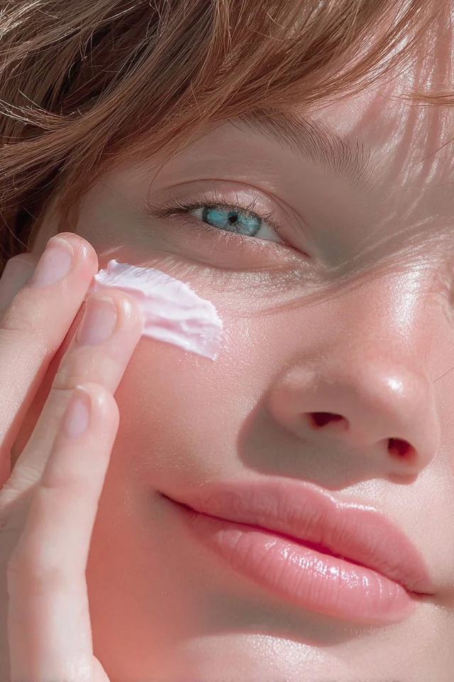 Glowing Skin Portrait Natural Beauty Skincare