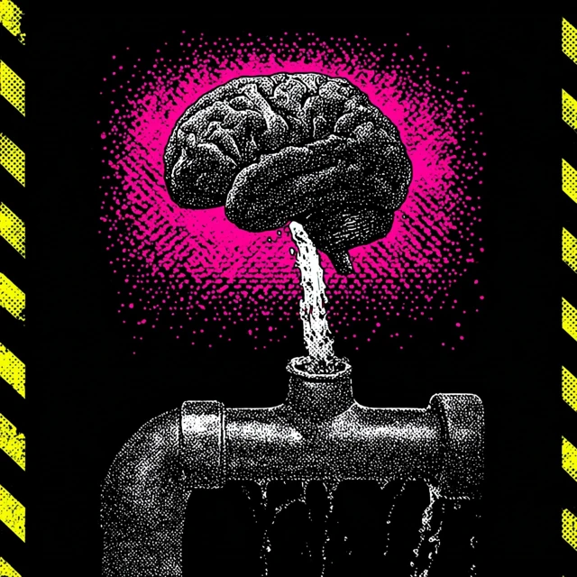 Watering the Brain Surreal Art