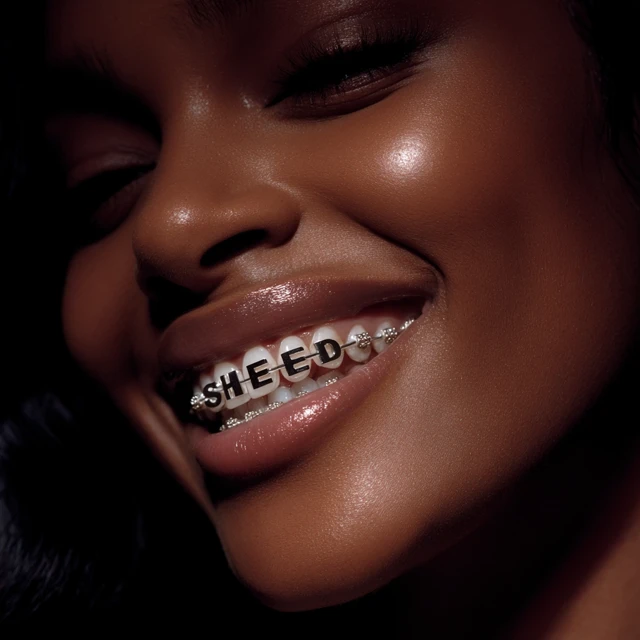 Glossy Smile with SHED Grillz - Modern Beauty Ad