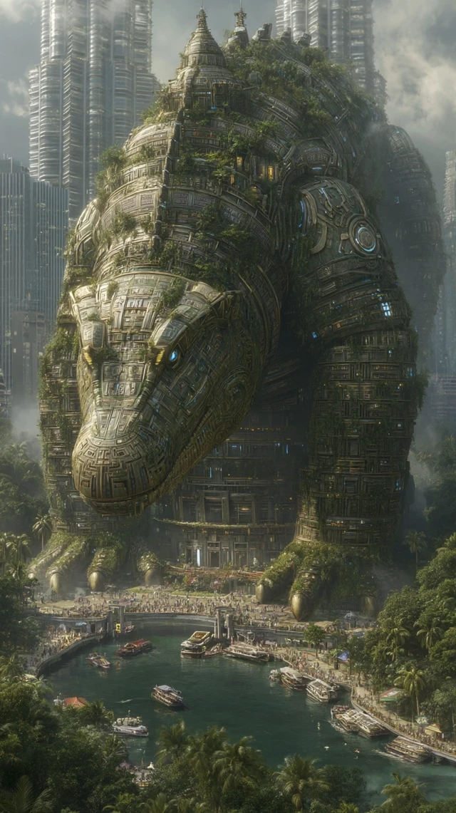 Mythical Crocodile Guardian of Kuala Lumpur
