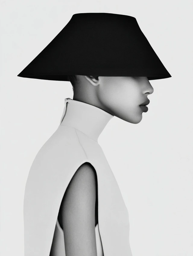 Bastiaan Woudt Fashion Portrait Black and White