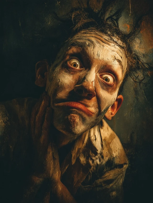 Portrait of a Person Funny Expression Psychology