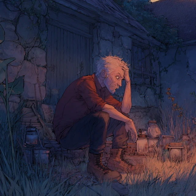 Stargazing Illustration Friends Looking Up