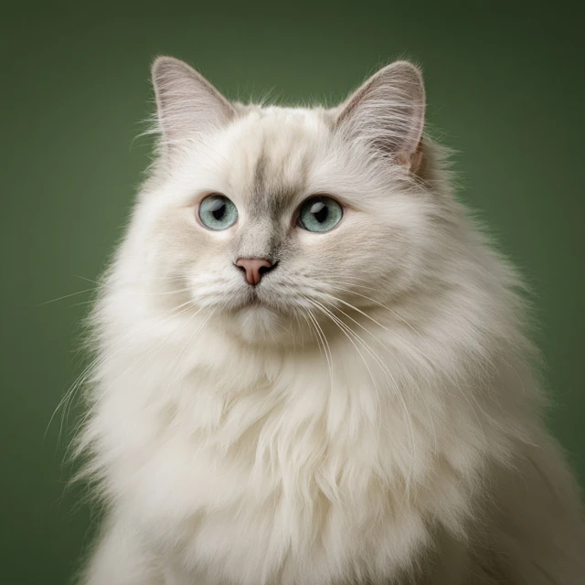 Ragdoll Cat Portrait Stunning Pet Photography