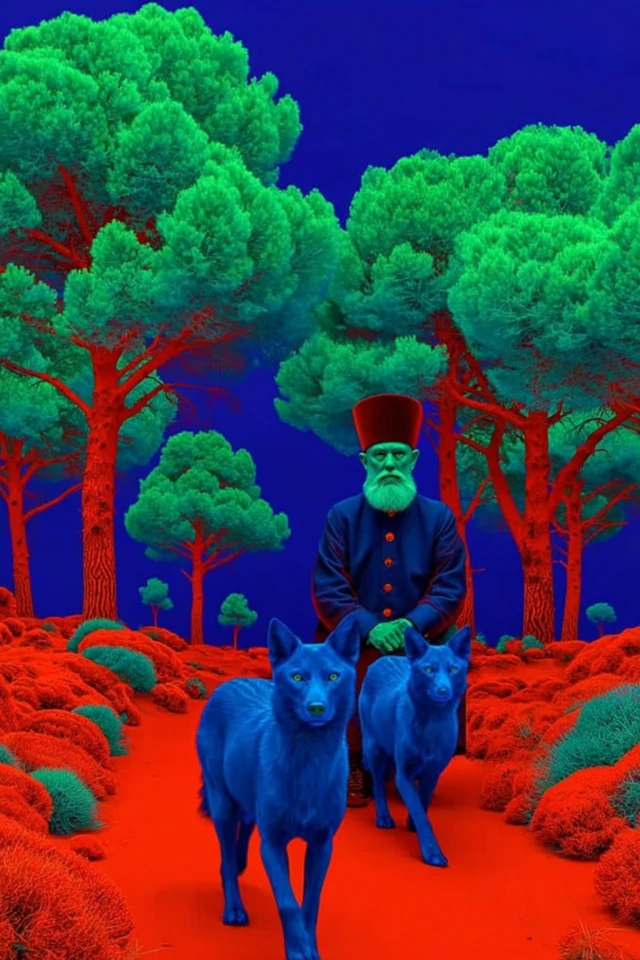 Unsettling Forest Monsters Stylized Violence