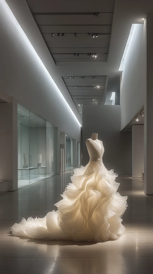 Hair Couture Dress Ice Effect Art Gallery