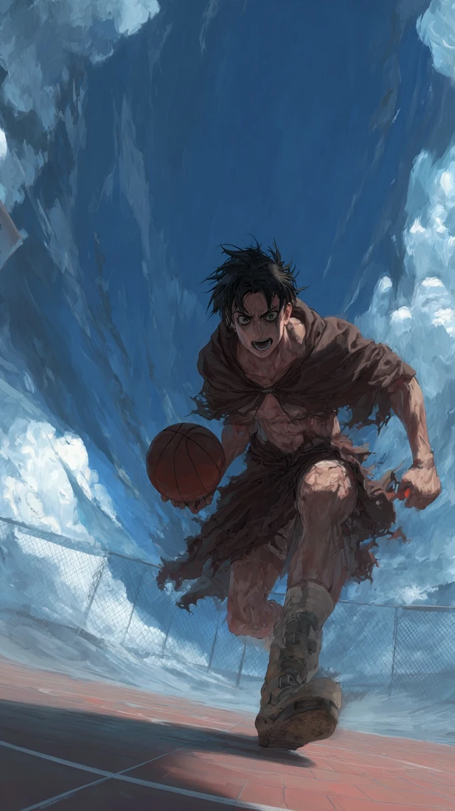 Eren Yeager Final Form Anime Action Art