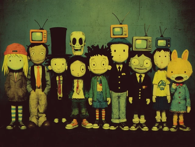 Richie Rich Cartoon The Freak Brothers Style