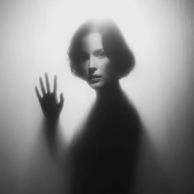 Gillian Anderson Agent Scully Black and White Photography