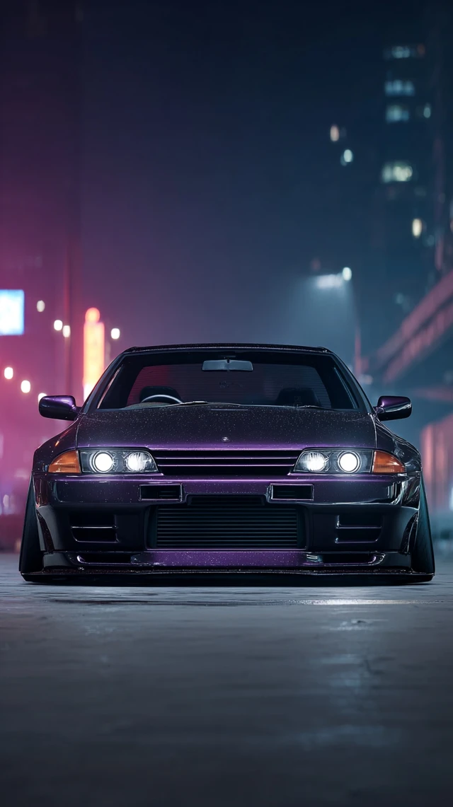 Nissan GTR R32 Midnight Purple Drift Car