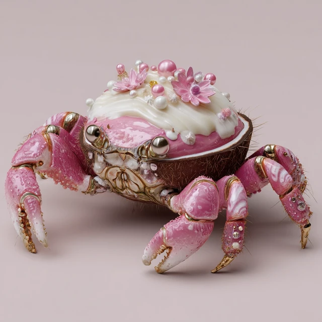 Crabbi CocoLusso Surreal Food Art 3D