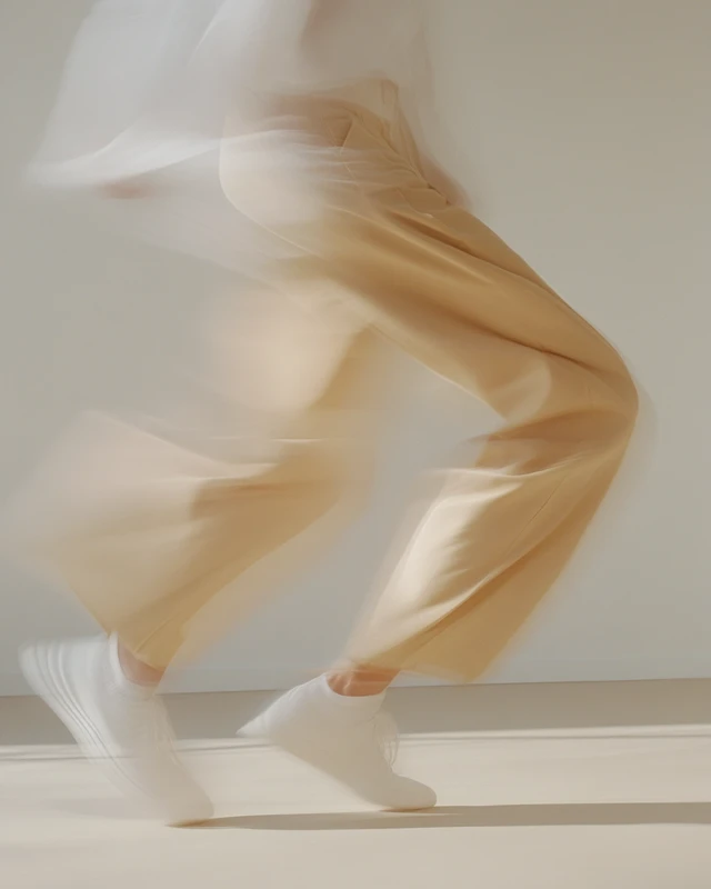 Motion Blur Dance Editorial Photo