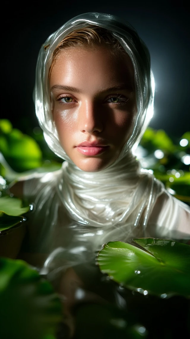 Ethereal Beauty in Forest Portrait by Tim Walker