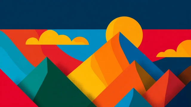 Colombian Diversity Minimalist Illustration