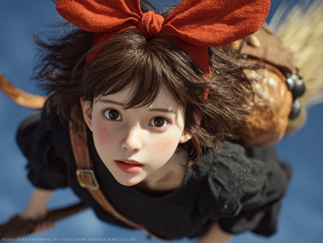 Kikis Delivery Service: Realistic Portrait