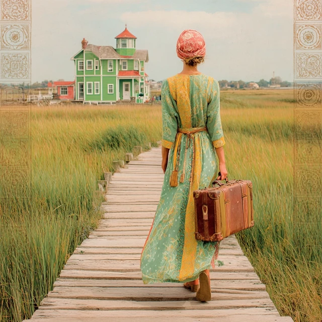 Woman Traveller Waiting Adventure