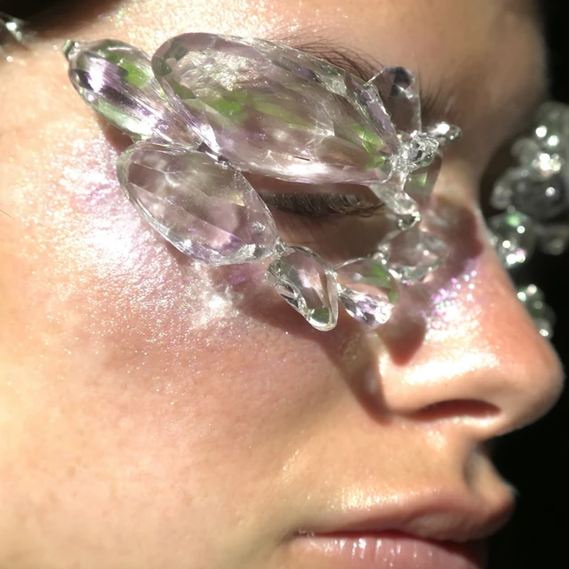 Crystal Mask Close-up Photography