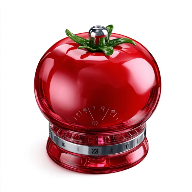 Tomato Kitchen Timer Modern Design