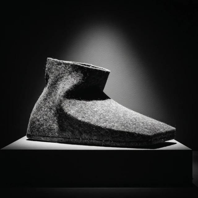 Sneaker Slipper by Peter Zumthor Felt Design