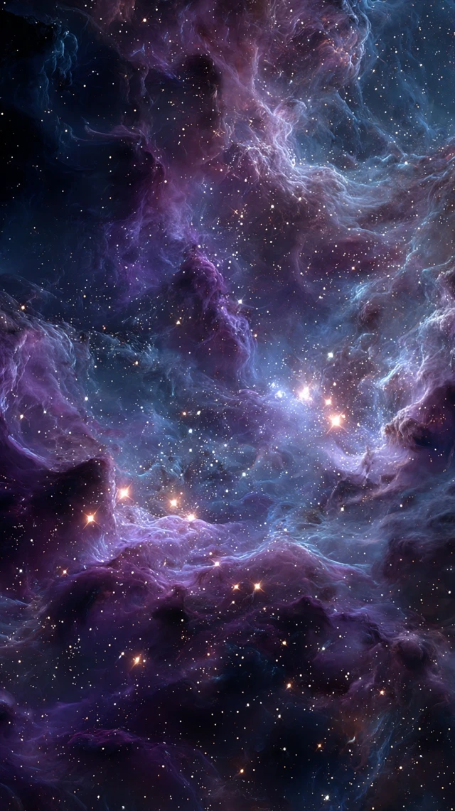 Vibrant Nebula Deep Space Galaxy Wallpaper