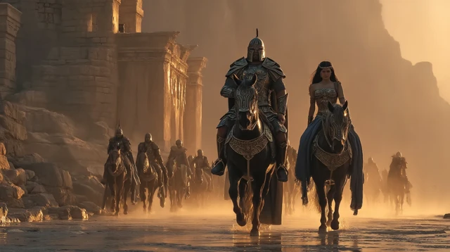 Armenian King and Queen in 9th Century