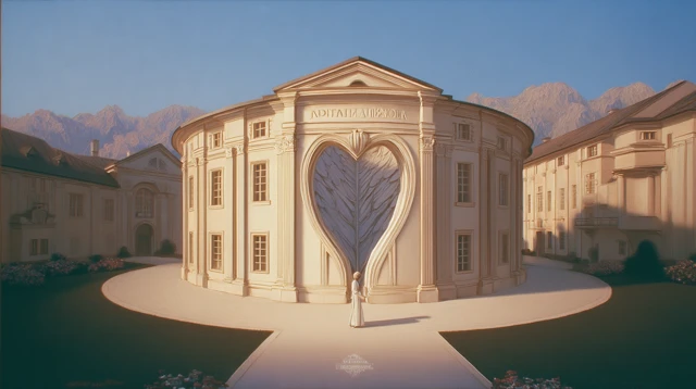 Architecture of the Heart Neoclassical Painting