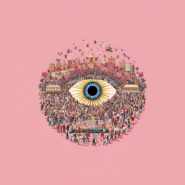 The Eye of the City Illustration