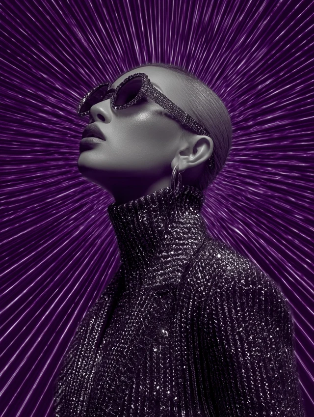 Celestial Fashion Radiating Galactic Grace