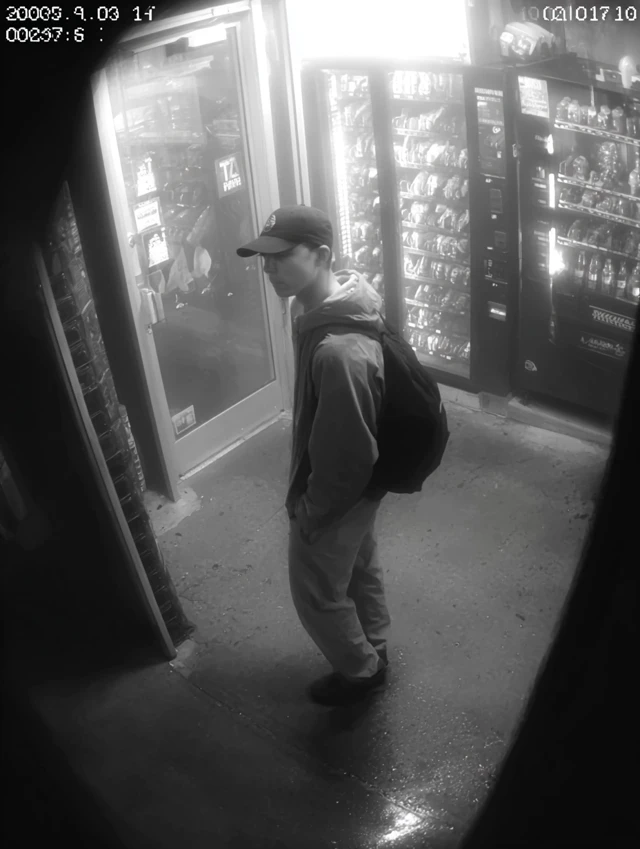 Gas Station CCTV Footage Eerie Scene in Foggy Morning