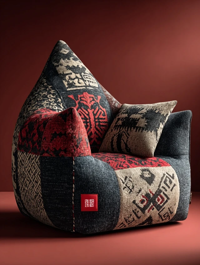 Japanese Textile Sofa Modern Minimalist Design