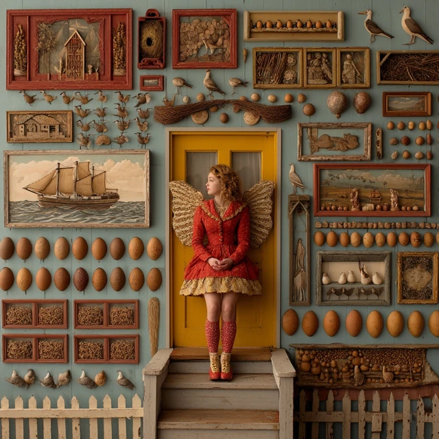 Folklore Art Vintage Photography Fairytale Scene