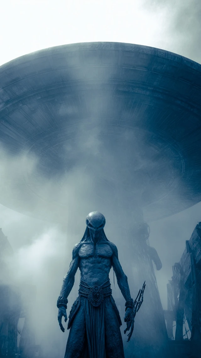 Gods and Monsters Epic Scene in the Antediluvian Age
