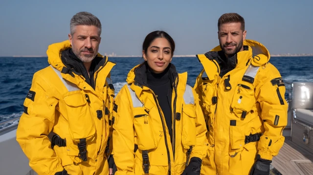 Yacht Crew Magazine Cover Ocean Adventure Teamwork