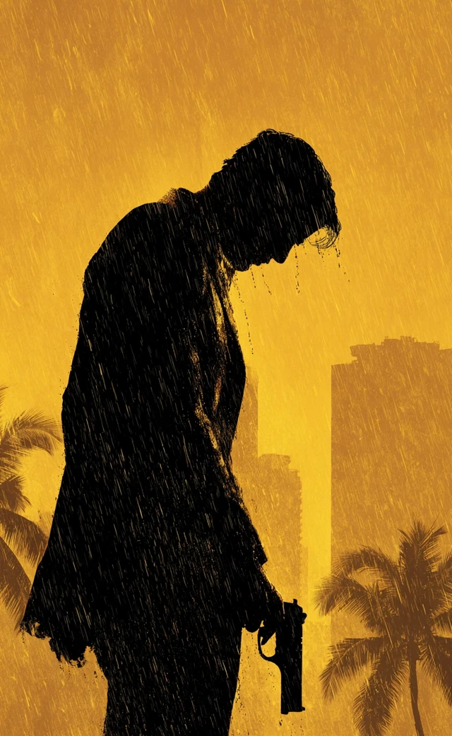 Crime Thriller Book Cover Miami Noir