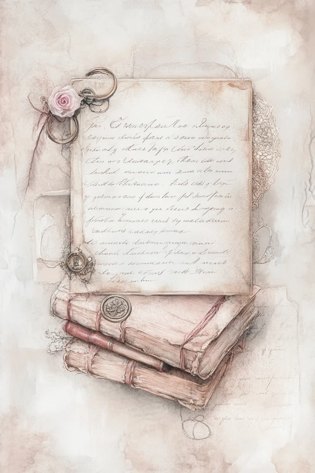 Victorian Treasures Clipart Vintage Lace