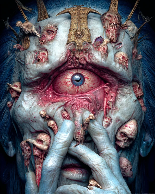 Horrific Fantasy Art Baroque Renaissance Terror