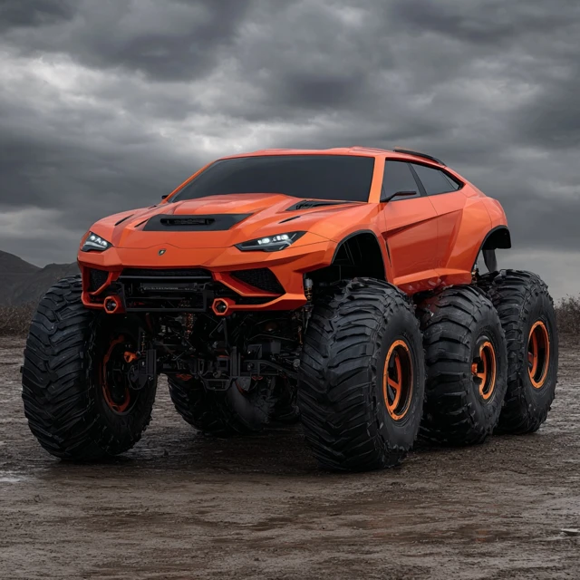 Lamborghini Monster Truck Concept Design