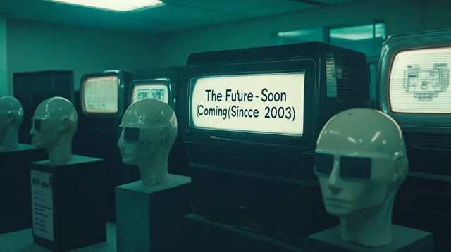 Dystopian Future Exhibition Abandoned Tech