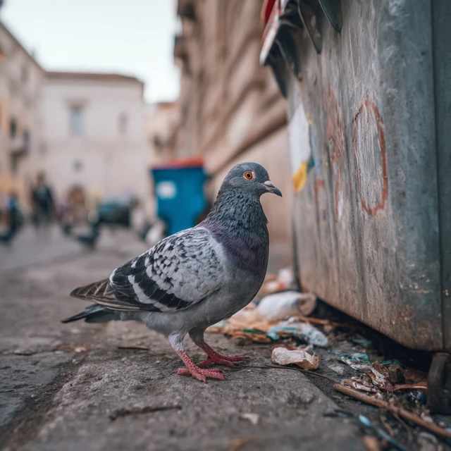 Pigeon in the City Urban Wildlife
