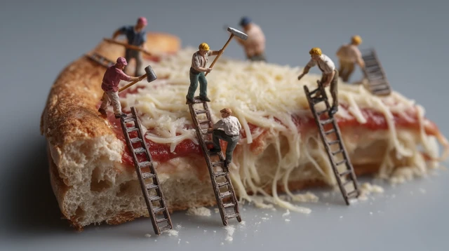 Miniature Pizza Making A Food Photography Delight