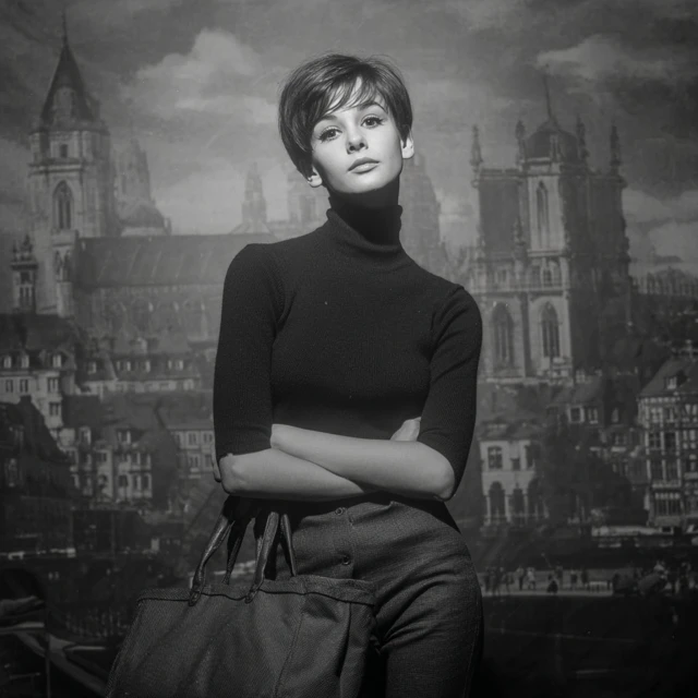 Female Jewel Thief 1960s Retro Photography