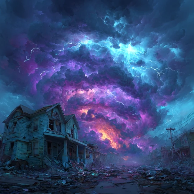 Storms Fury Destruction and Hopeful Future