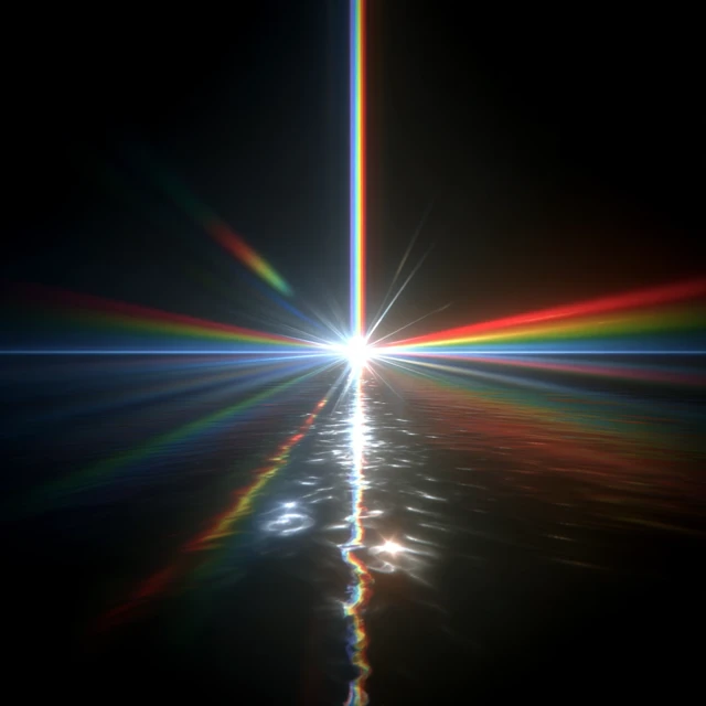 Laser Light Reflection and Rainbow Hologram